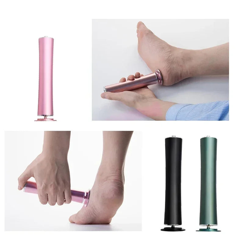 Electric Pedicure Tool - Rechargeable Foot File with 60 Sandpaper Discs