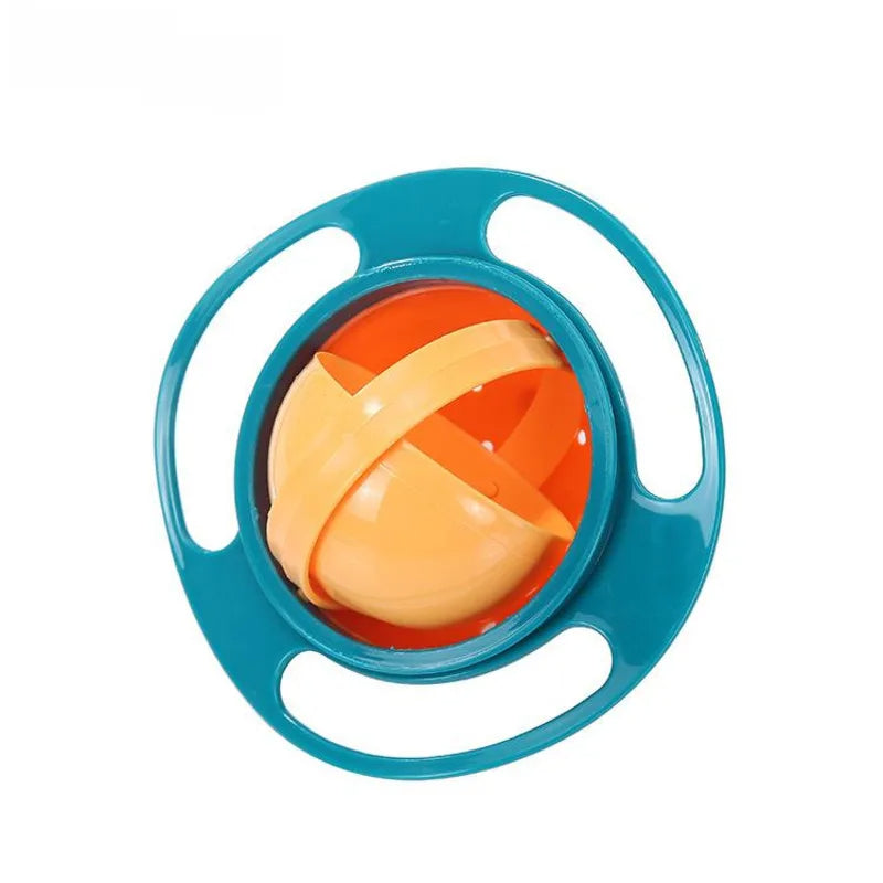 360° Spill-Proof Gyro Bowl for Kids - Universal Self-Feeding Bowl
