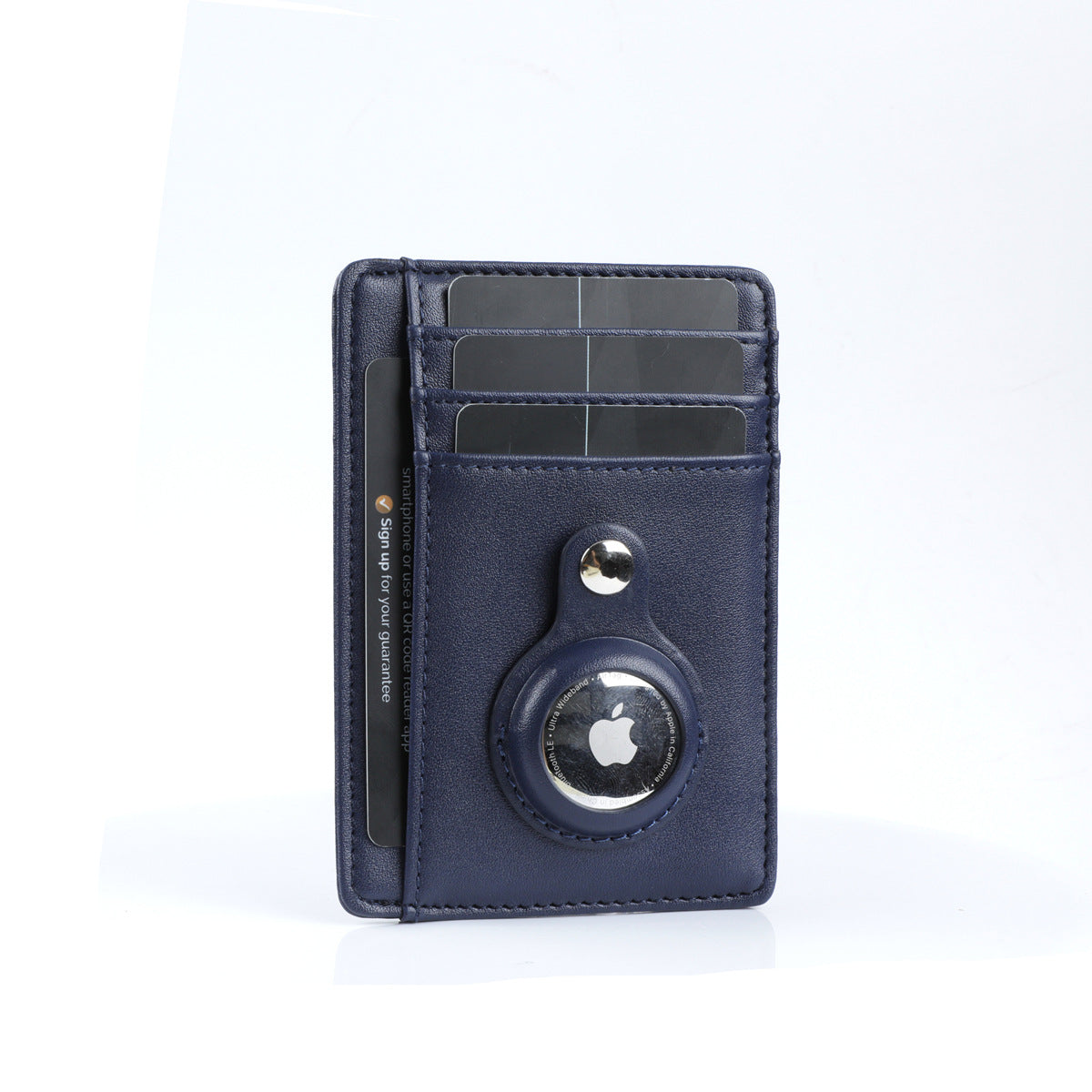 Slim Wallet with Apple AirTag Holder - Never Lose Your Wallet Again