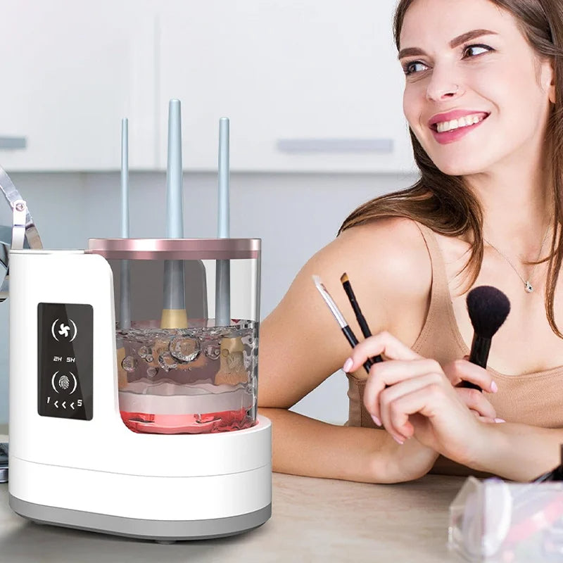 3 in 1 Electric Makeup Brush Cleaner- Clean Your Makeup Brushes in 10 Seconds (No Mess)