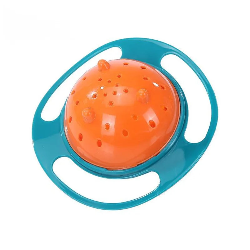 360° Spill-Proof Gyro Bowl for Kids - Universal Self-Feeding Bowl