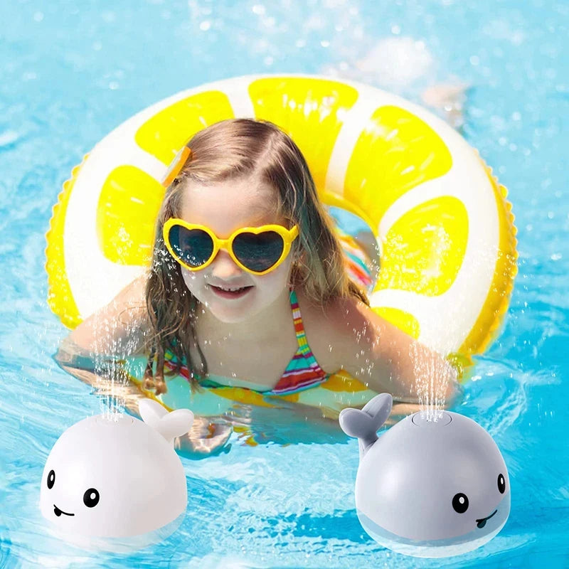 Rechargeable Light-Up Whale Bath Toy – Glowing Fountain Fun for Toddlers