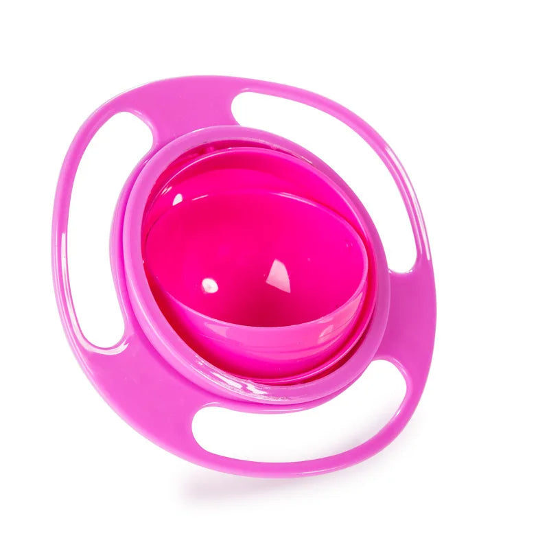 360° Spill-Proof Gyro Bowl for Kids - Universal Self-Feeding Bowl